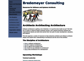 Bredemeyer.com thumbnail
