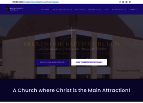 Brentwoodbaptist.org thumbnail