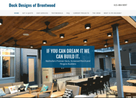 Brentwooddeckdesigns.com thumbnail