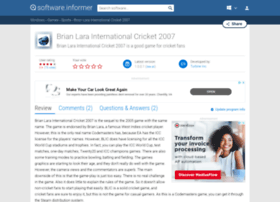 Brian-lara-international-cricket-2007.software.informer.com thumbnail