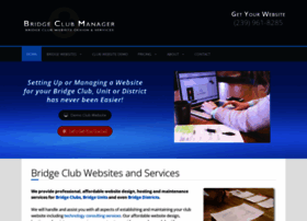 Bridgeclubmanager.com thumbnail