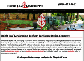 Brightleaflandscaping.com thumbnail