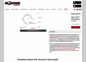 Broadbandspeedchecker.co.uk thumbnail