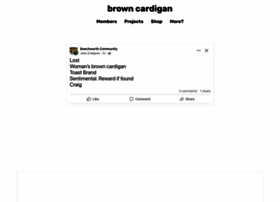 Browncardigan.com thumbnail
