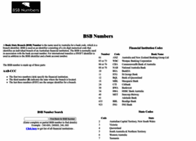 Bsb-numbers.com thumbnail