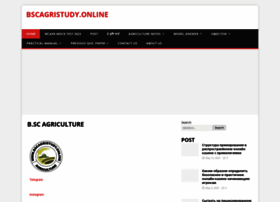 Bscagristudy.online thumbnail Bscagristudy.online thumbnail
