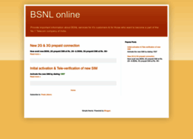 Bsnl-online.blogspot.com thumbnail