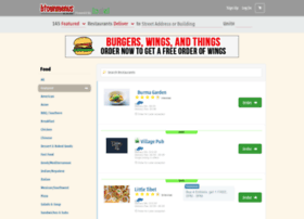 Btownmenus.com thumbnail