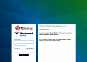 buckeyehhc.devero.com at WI. General Login