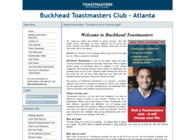 Buckheadtoastmasters.org thumbnail