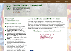 Buckscountyhorsepark.org thumbnail