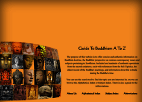 Buddhisma2z.com thumbnail