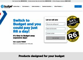 Budgetinsurance.co.za thumbnail