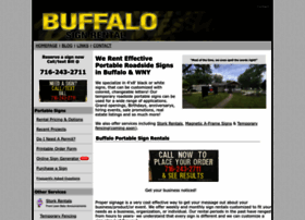 Buffalosignrental.com thumbnail
