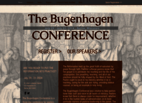 Bugenhagenconference.org thumbnail