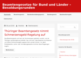 Bundesbeamtengesetz.org thumbnail