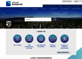 Burbankca.gov thumbnail