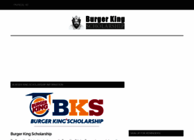 Burgerkingscholarship.com thumbnail
