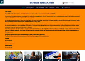 Burnhamhealthcentre.co.uk thumbnail