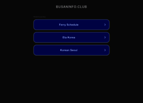 Busaninfo.club thumbnail Busaninfo.club thumbnail