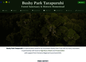 Bushyparksanctuary.org.nz thumbnail