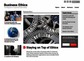 Business-ethics.com thumbnail