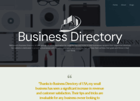 Businessdirectoryofusa.com thumbnail