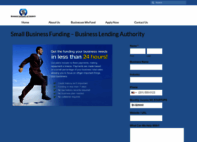 Businesslendingauthority.com thumbnail