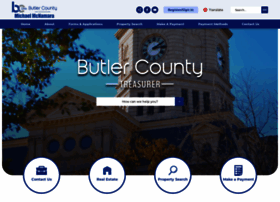 Butlercountytreasurer.org thumbnail