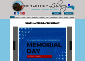 Butlerlibrary.info thumbnail