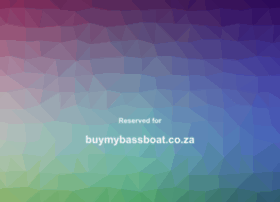 Buymybassboat.co.za thumbnail
