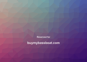 Buymybassboat.com thumbnail