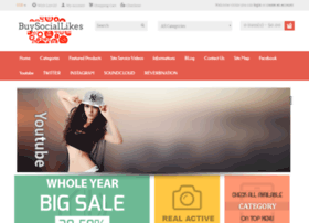 Buysociallikes.com thumbnail