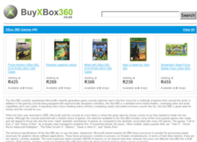 Buyxbox360.co.za thumbnail
