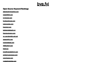 Bye.fyi thumbnail