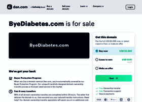 Byediabetes.com thumbnail