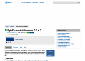 Bytefence-anti-malware.updatestar.com thumbnail