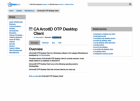 Ca-arcotid-otp-desktop-client.updatestar.com thumbnail
