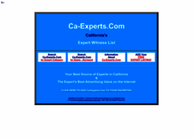 Ca-experts.com thumbnail
