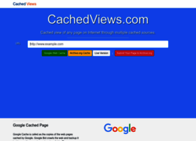 Cachedviews.com thumbnail
