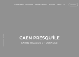 Caen-presquile.com thumbnail