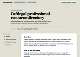 Caftlegal.shop thumbnail