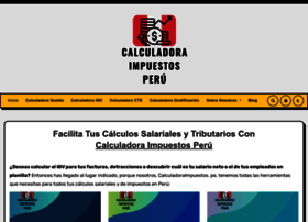 Calculadoraimpuestos.pe thumbnail