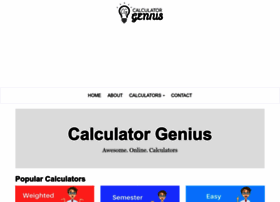 Calculatorgenius.com thumbnail