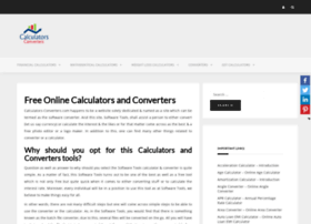 Calculators-converters.com thumbnail