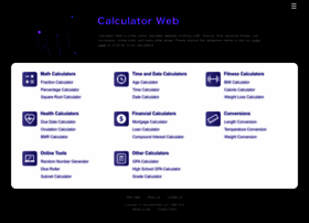 Calculatorweb.com thumbnail