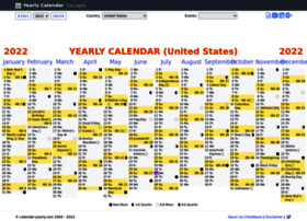 Calendar-yearly.com thumbnail