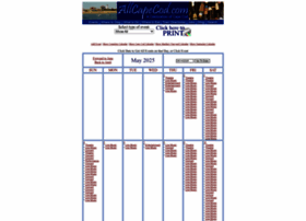 Calendar.allcapecod.com thumbnail