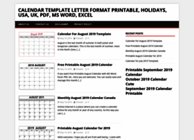 Calendarprintabletemplates.com thumbnail