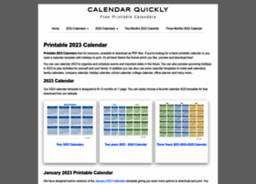 Calendarquickly.com thumbnail